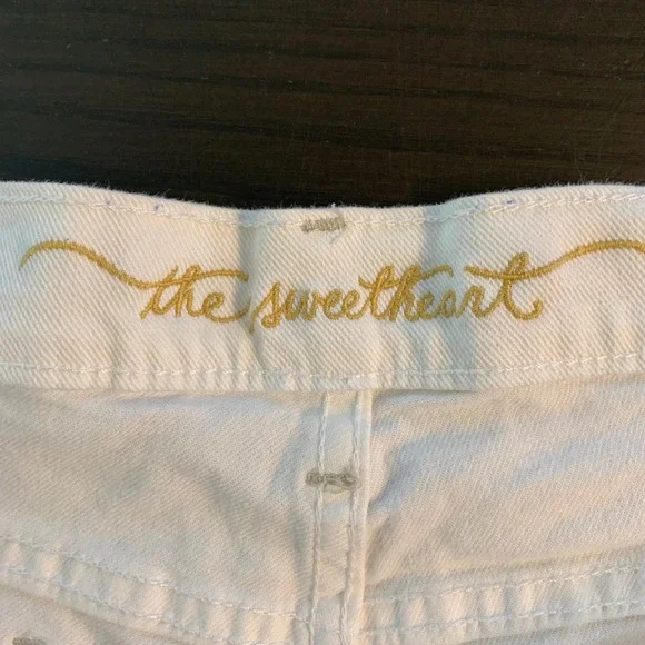 Old Navy The Sweetheart White Bootcut Jeans Womens 20 Reg Bridal Summer READ - Picture 4 of 12